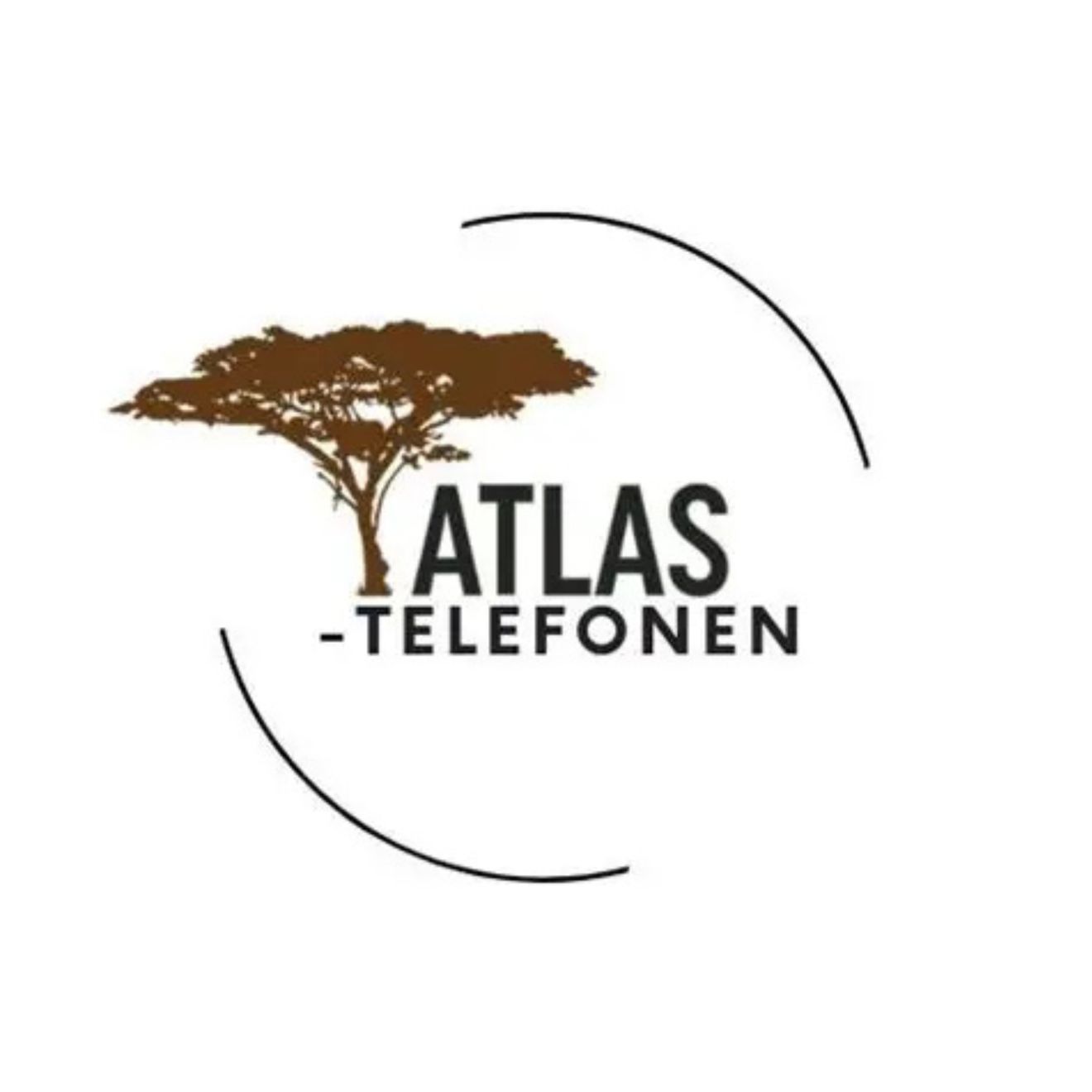 Logo for Atlas-telefonen.