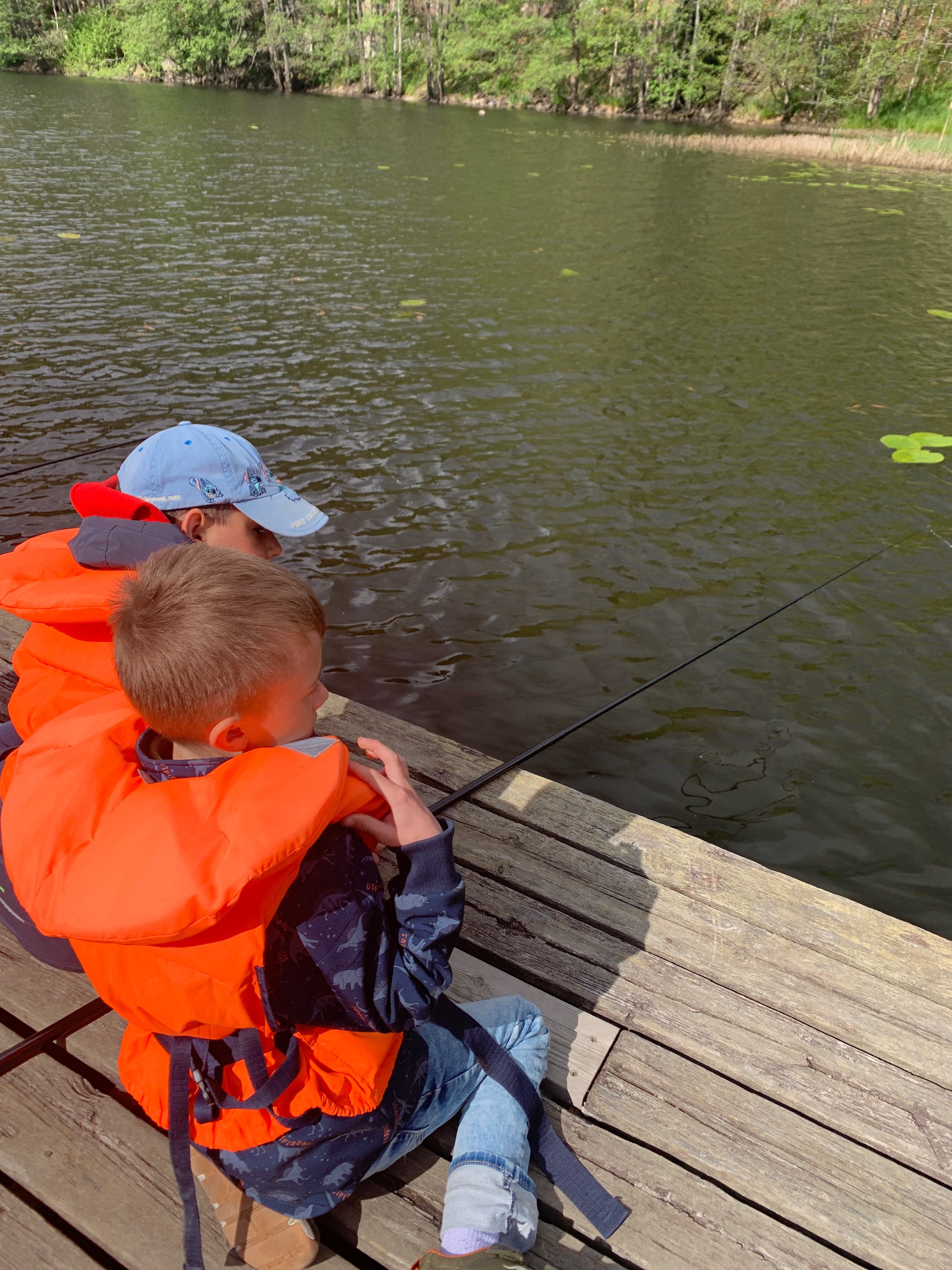 Fiskelykke for elevene på 3. trinn