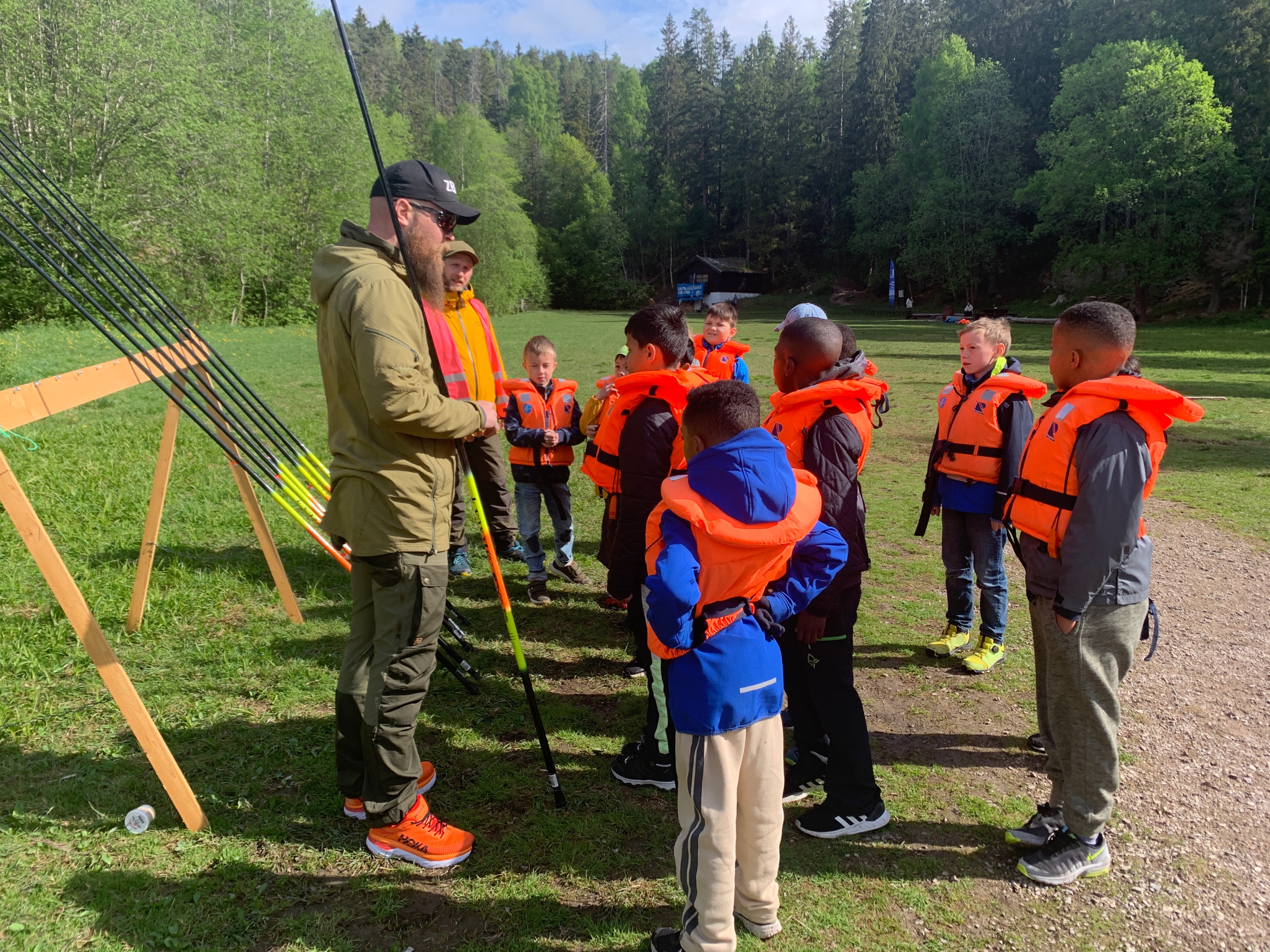 Fiskelykke for elevene på 3. trinn