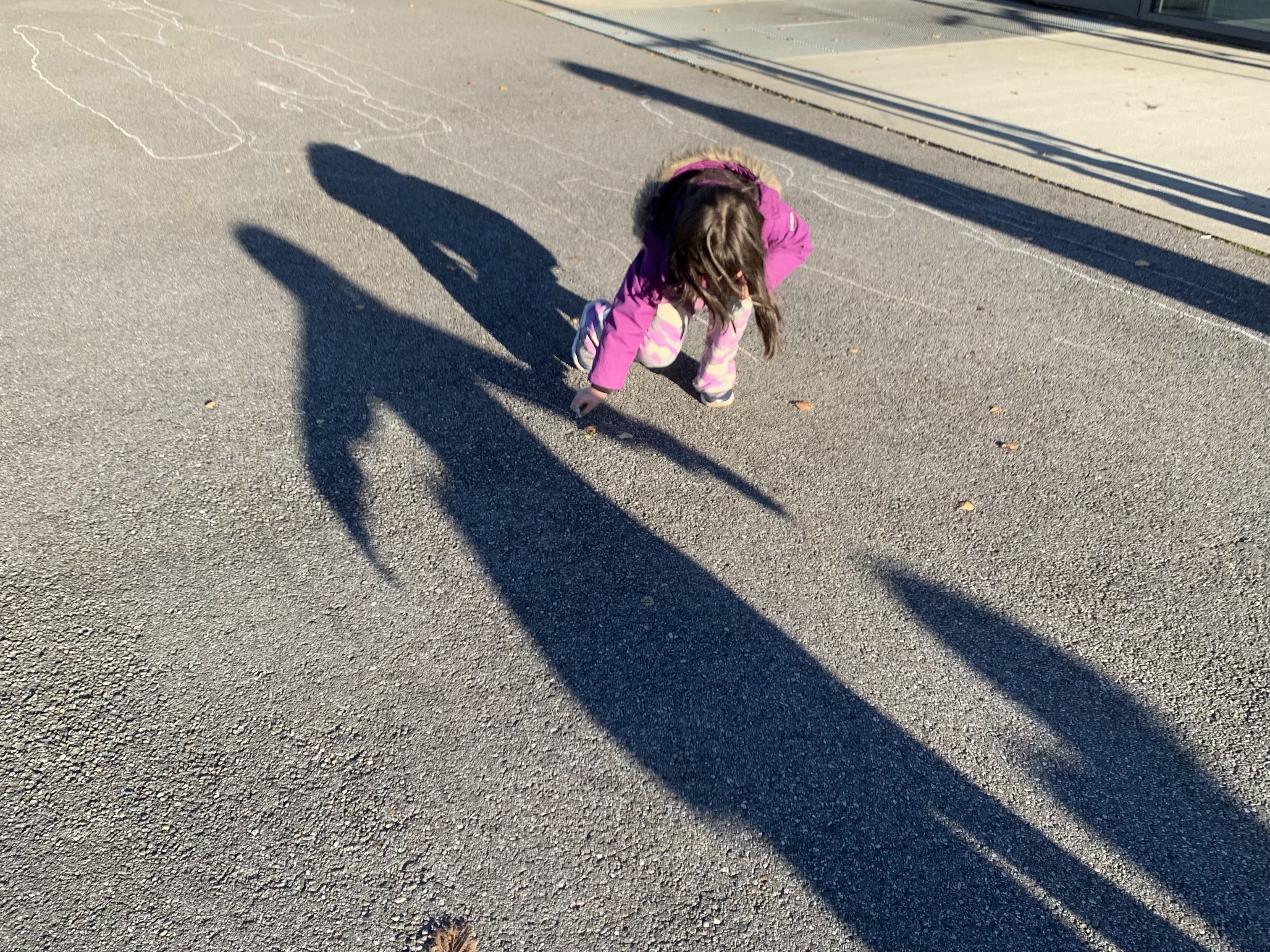 Workshop om lys og skygge i forbindelse med vår nye skolegård.